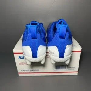 Adidas Adizero Scorch 2 Sm Football Cleats Blue White Men\'s Size 13 GZ0403 NEW adidas | Shoes | Adidas Adizero Scorch 2 Sm Football Cleats  main image 4